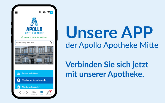 Apotheke - Die App, die verbindet